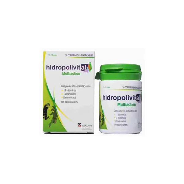 Hidropolivital Multiaction 30 Comprimidos Masticables