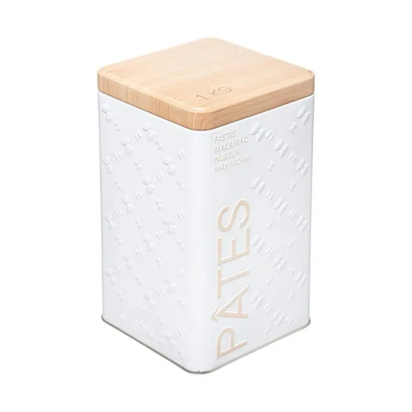 Multi-use Box Nature Scandi Metal White 500 gr