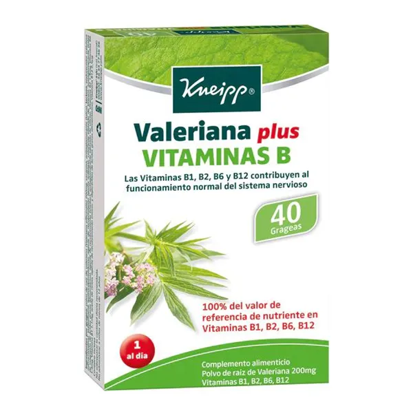 Kneipp Valerian Plus Vitamins B 40 Dagrees