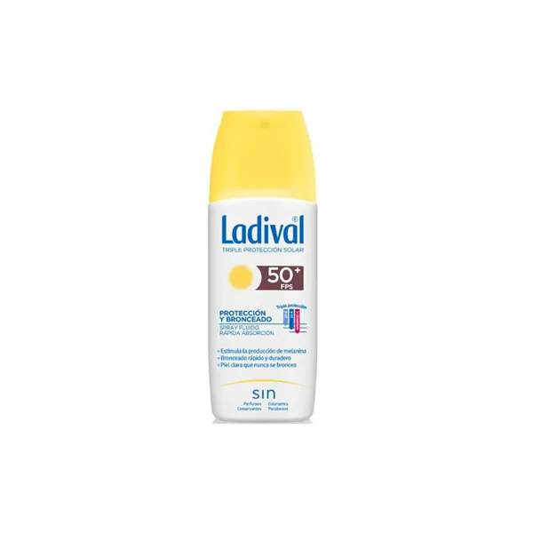 Ladival Protección y Bronceado Spray Spf50 150ml