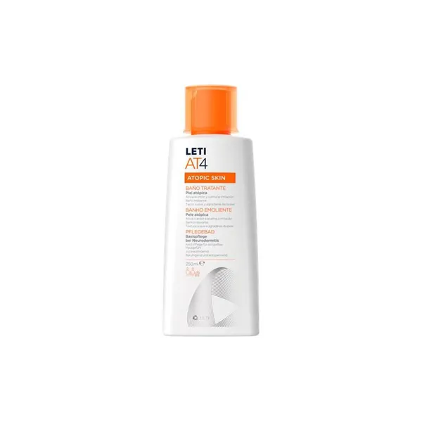 Leti At4 Atopic Skin Baño Tratante 250ml