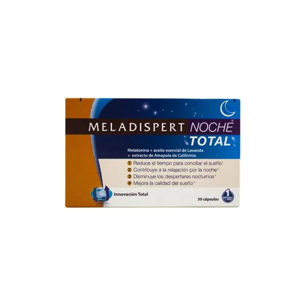 Meladispert Night Total Melatonin 30 Capsules