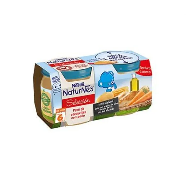 Nestle Naturnes Vegetable and Chicken Purée 200g 200g