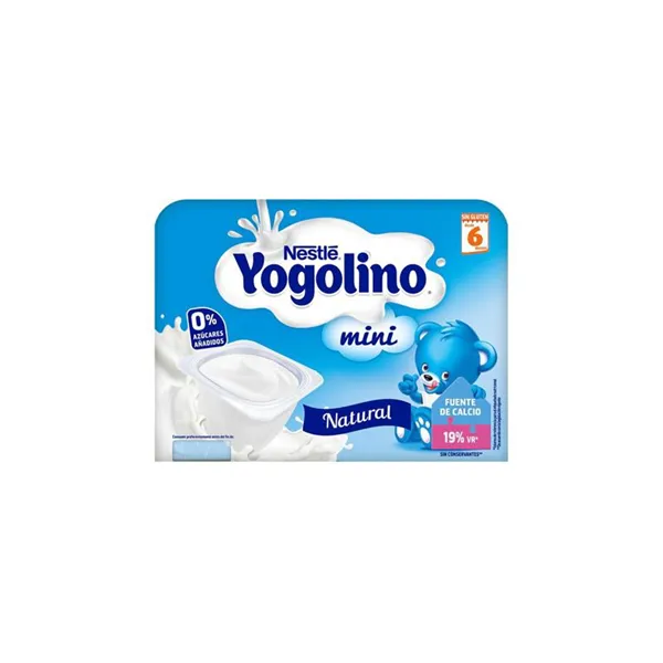 Nestle Nestlé Yogolino Mini Natural 6m 6x 60g