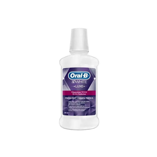 Oral-B Mouthwash 3dw Luxe Brillo Seductor 500ml