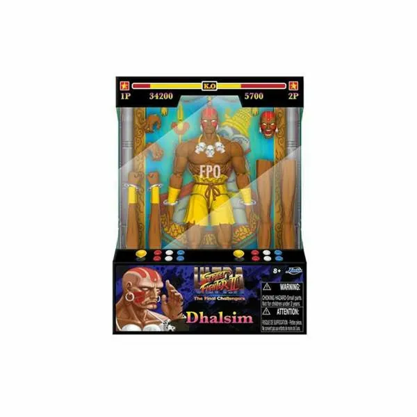 Sujungiama dalis Street Fighter Dhalsim 15 cm 16 x 8 x 21 cm