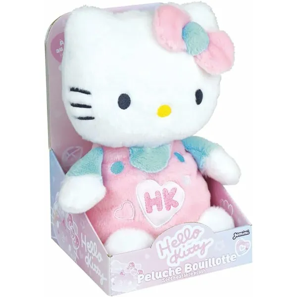 Pūkaina Rotaļlieta Jemini Hello Kitty Balts Rozā