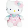 Pūkaina Rotaļlieta Jemini Hello Kitty Balts Rozā