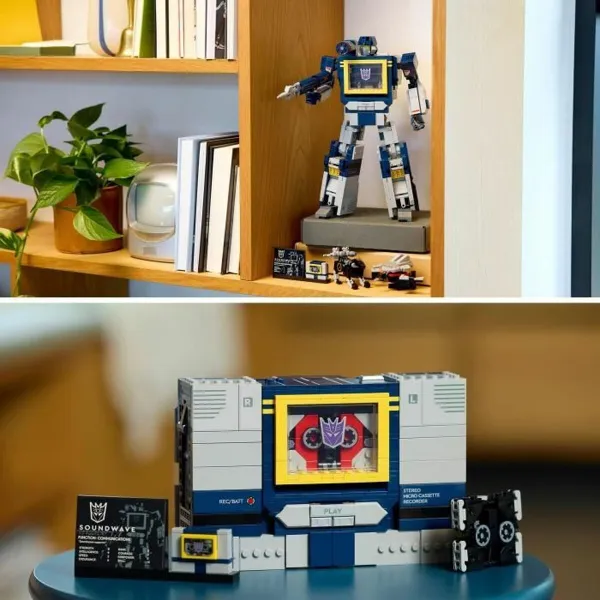 Klucīšu Būvēšanas Spēle Lego Transformers 10358 1505 Daudzums