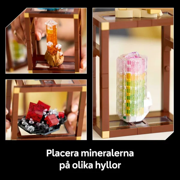 Building Blocks Game Lego Mineral 21362 880  Pieces