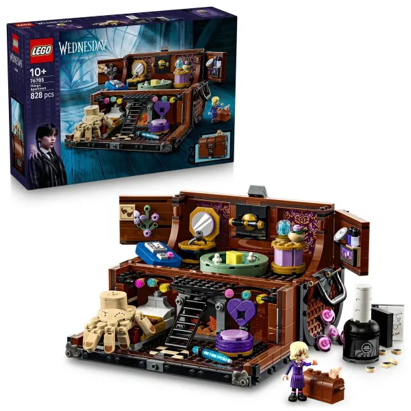 Statybos rinkinys Lego Wednesday 76785 Thing's Apartment 828 Dalys