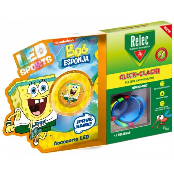 Relec Spongebob Pulsera Athletics