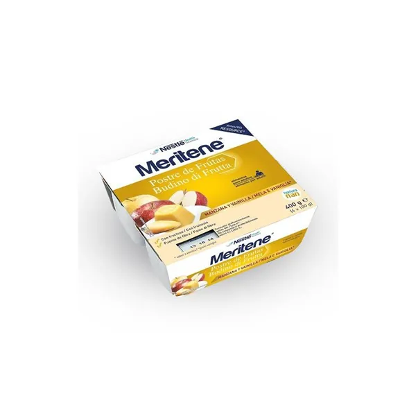 Meritene Resource Fruit Flan 4 Uts