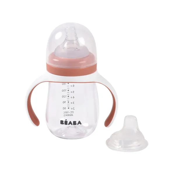 тренировочный стакан Béaba Оранжевый 210 ml