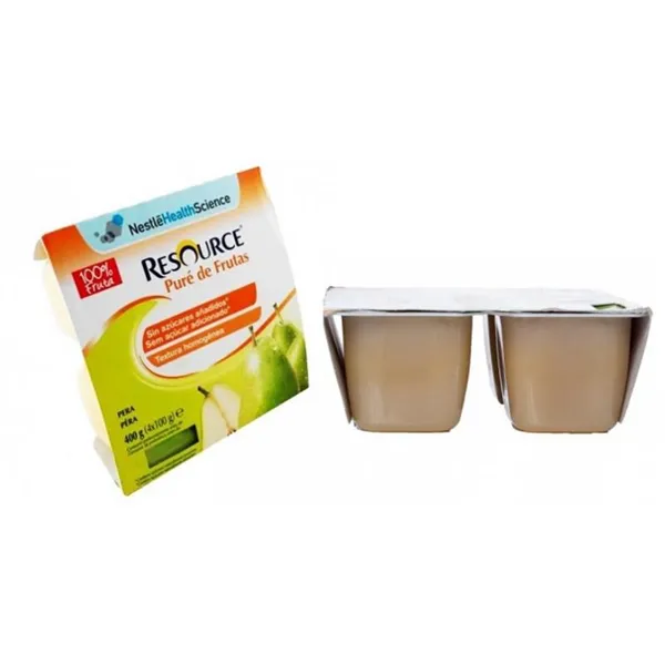 Meritene Fruit Purée 4 Tubs Of 100g