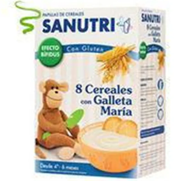 Sanutri 8-Grain Marie Biscuits With Bifidus Effect 600g