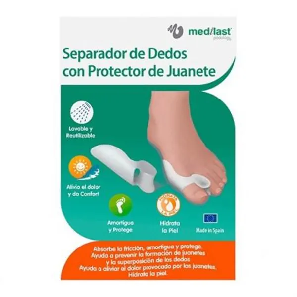 Separador De Dedos Con Protector Medilast