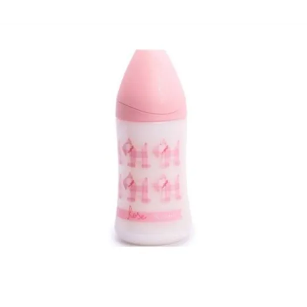 Bib Suavinex Phys 0-6m Pink 270ml