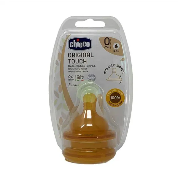 Chicco Tetina Original Touch 0m 2 Uds