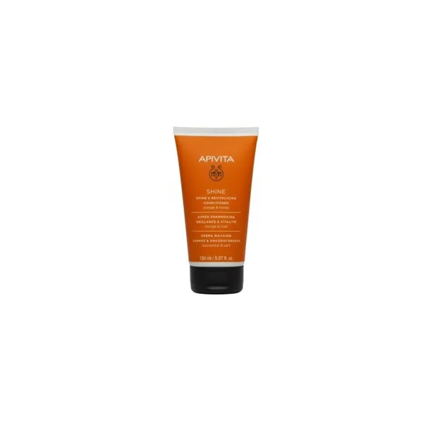 Apivita Shine and Revitalizing Conditioner for All Hair Types With Orange & HoneyConcerns:Shine & Revitalizing 150ml