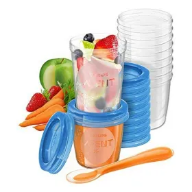 Set of Bowls for Baby Food Philips SCF721 / 20