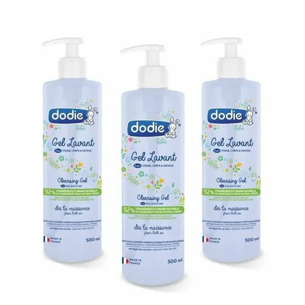 Гель для душа Dodie 500 ml 3 Предметы (3 штук)