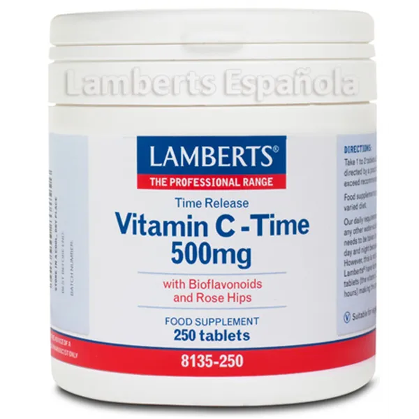 Lamberts Vitamina C 500 Mg 250 Tabs