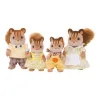 Nukkesetti   Sylvanian Families 4172 Family Ecureuil Roux