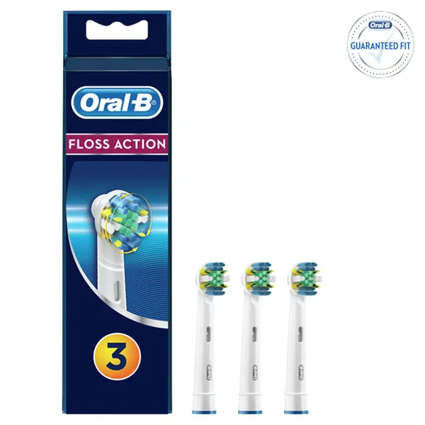 Oral-B Electric Toothbrush Head Floss Action 3 Units 