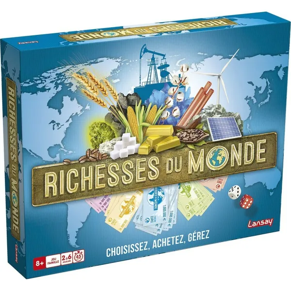 Lautapeli Lansay Riches Of The World FR