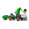 Traktorius su pedalais Falk Xtractor 2048AB Žalia