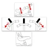 Детский велосипед Skids Control Зеленый Сталь подставка для ног