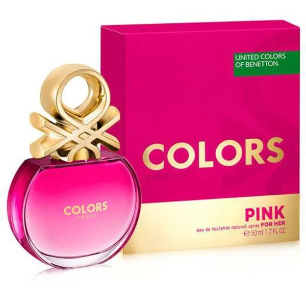 Benetton Colors Pink Edt Spray 50ml