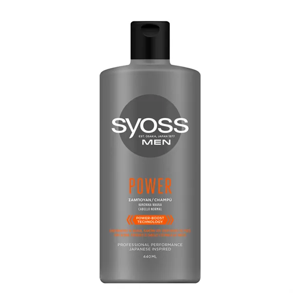 Syoss Men Power Shampoo 440ml