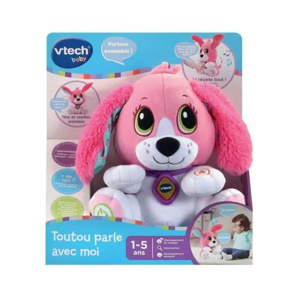 Плюшевая игрушка, издающая звуки Vtech Baby Doggie Talk to me (FR) Пёс