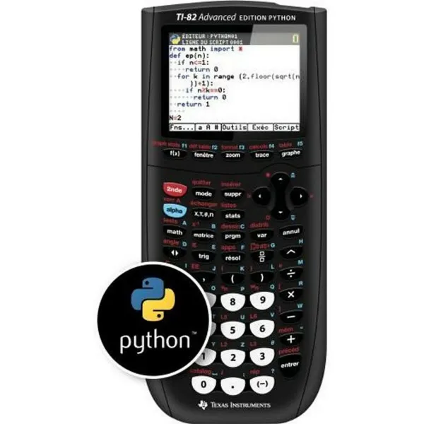 Grafinis skaičiuotuvas Texas Instruments Juoda