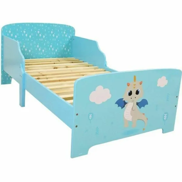 кровать Fun House LEON THE DRAGON 140 x 70 cm Деревянный MDF