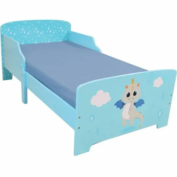 кровать Fun House LEON THE DRAGON 140 x 70 cm Деревянный MDF