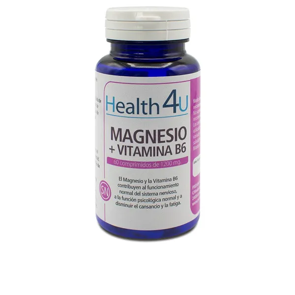 H4u Magnesio Vitamina B6 60 Comprimidos De 1200 Mg