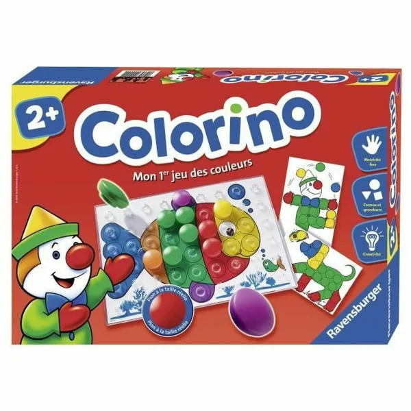 Opettavainen vauvapeli Ravensburger Colorino Monivärinen (Ranska) (FR)