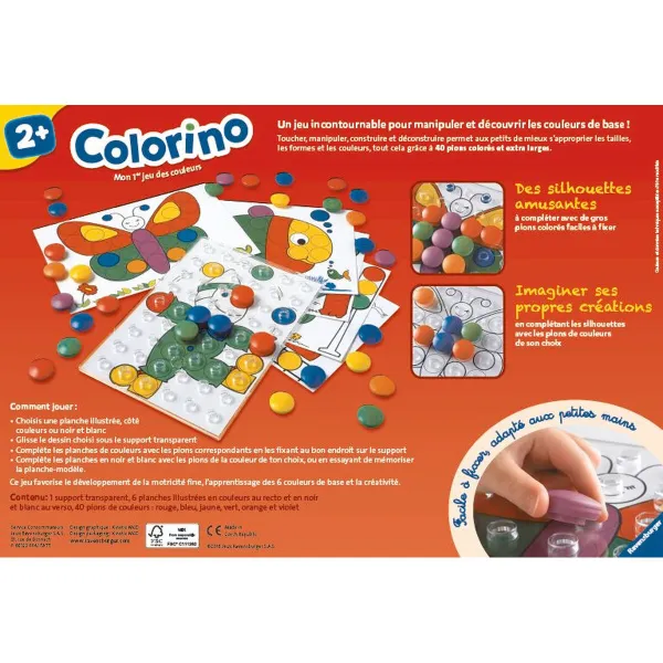 Izglītojošā Spēle Mazuļiem Ravensburger Colorino Daudzkrāsains (Francūzis) (FR)