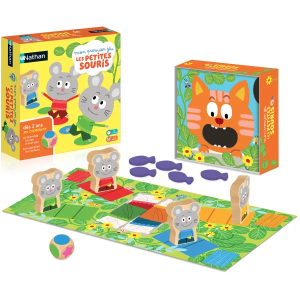 Настольная игра Nathan My First Game Little Mouse 24 x 7 x 24 cm