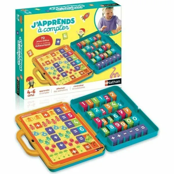 Board game Nathan I'm learning to count 32 x 7 x 27 cm
