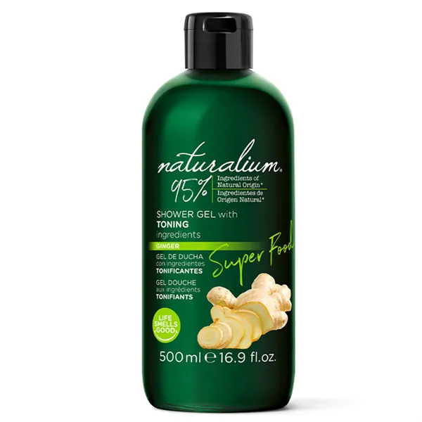 Naturalium Super Food Ginger With Toning Shower Gel 500ml