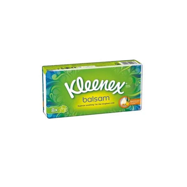 Kleenex Balsam Pañuelos 8 Paq 8un