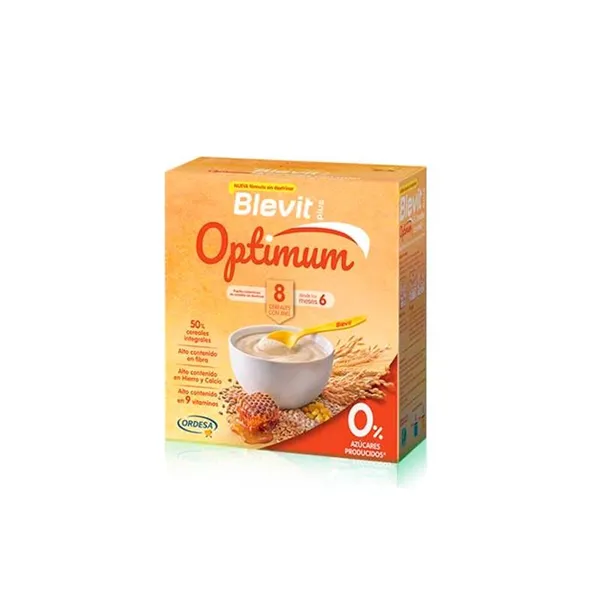 Blevit Plus Optimun 8 Cereals Honey 400g