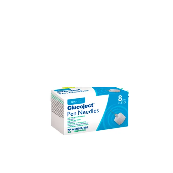 Glucojet Insulin Needle 31GX8mm 100 Units