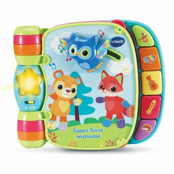 Bērnu interaktīvā grāmata Vtech Baby Super Enchanted Book of Baby Kitties