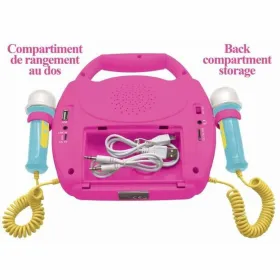 Bluetooth garsiakalbis su karaokė mikrofonu Lexibook MINNIE MOUSE