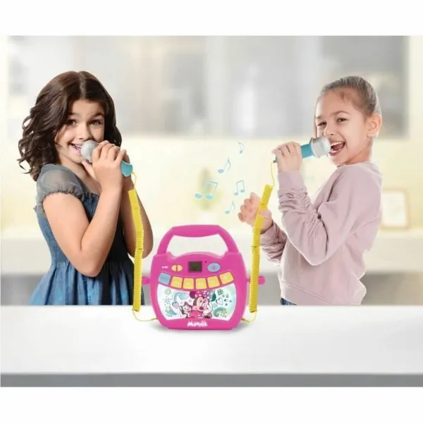 Bluetooth Speaker with Karaoke Microphone Lexibook MINNIE MOUSE